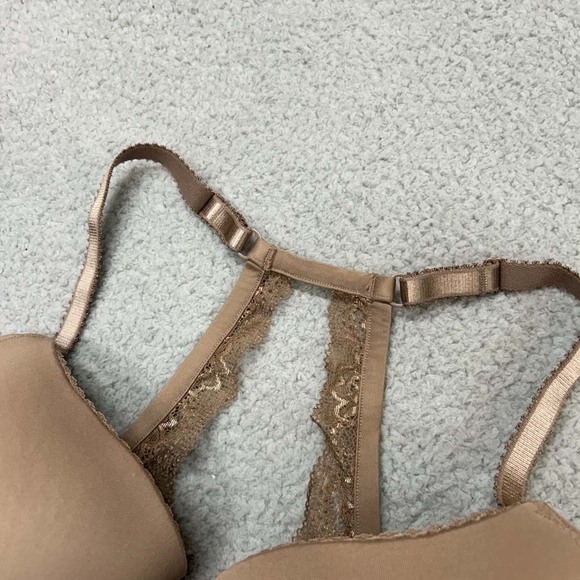 Torrrid Bra 40DD Push Up Bra  Racerback Front Close Lace Back - Picture 4 of 8